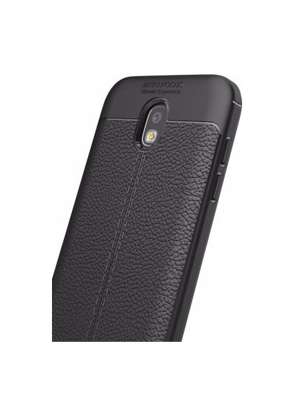 Samsung Galaxy J5 Pro Kılıf Deri Silikon Yüzeyli Yüksek Kaliteli Silikondan Üretilmiş Premium Silikon Kapak Ryc/niss