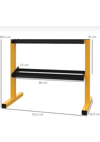 Dambıl Standı, Ağırlık Rafı modelleri