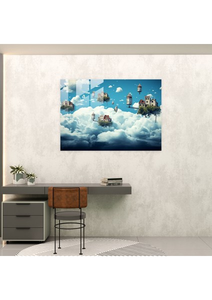 Rüya Bahçesi Cam Duvar Sanatı - Harlem Sürrealist Dijital Sanat Modern Sanat Cam Sanatı fiyatları