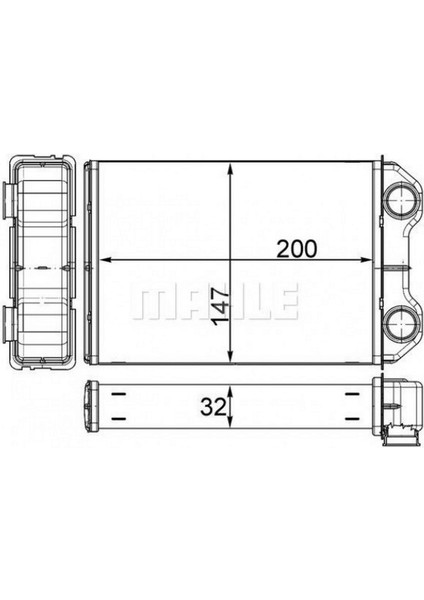 Kalorifer Radyatoru Mini R50 R52 R53 Gnzrz
