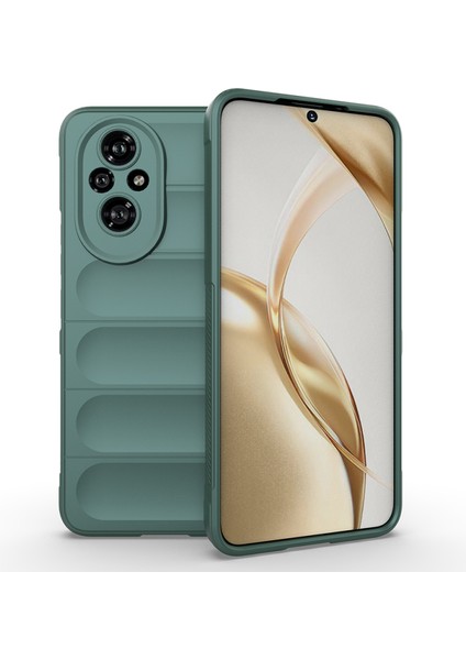Honor 200 Pro Kılıf Içi Kadife Dolgulu Dalga Tutma Haznelli Premium Tpu Silikon Kapak Ryc/etnik