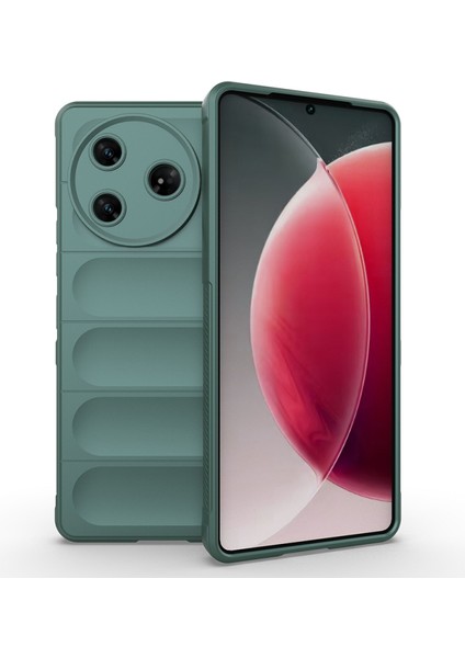 Tecno Camon 30 Pro 5g Kılıf Içi Kadife Dolgulu Dalga Tutma Haznelli Premium Tpu Silikon Kapak Ryc/etnik