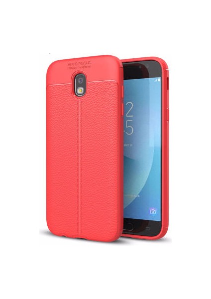 Samsung Galaxy J5 Pro Kılıf Deri Silikon Yüzeyli Yüksek Kaliteli Silikondan Üretilmiş Premium Silikon Kapak Ryc/niss