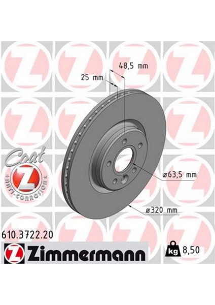 Zengezur Ön Fren Aynasi Volvo S40 2004-2012 C70 Ii 2006-2013 V40 2012 V50 2004-2012 320 X5-dl
