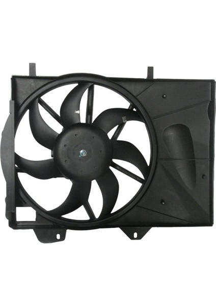 Peugeot 301 17/21 Radyatör Fan Davlumbazı Komple (Uzun) (Motorlu)(7 Kanat) (Ori̇s)