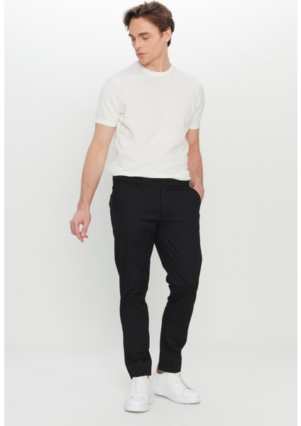 Pamuklu Slim Fit Dar Kesim Yan Cep Esnek Casual Pantolon fiyatları