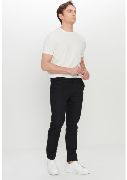 Pamuklu Slim Fit Dar Kesim Yan Cep Esnek Casual Pantolon modelleri