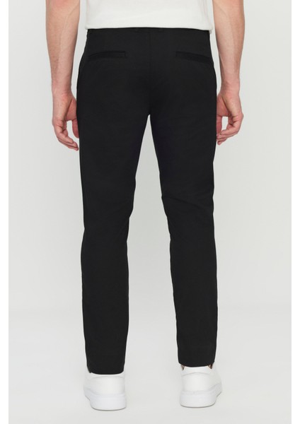 Pamuklu Slim Fit Dar Kesim Yan Cep Esnek Casual Pantolon indirimleri
