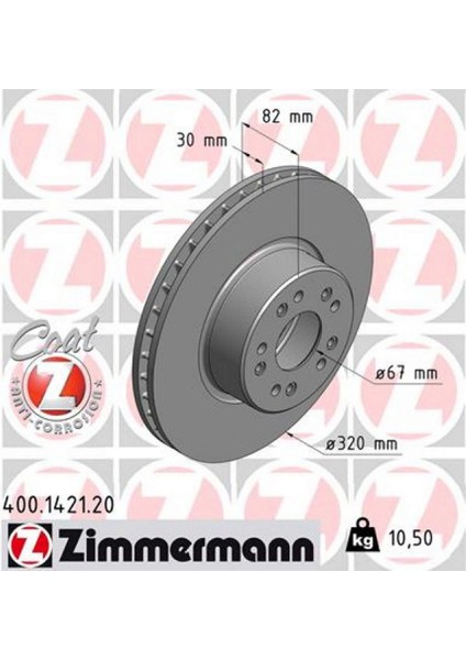 Zengezur Fren Diski Ön S-class W140 93 98