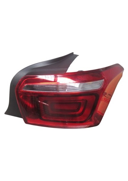 Citroen C Elysee 17/24 Stop Lambası Sağ Kırmızı/beyaz (Duysuz) (Mars) fiyatları