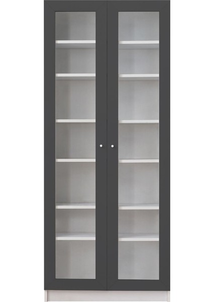 Vitrin, Lotus Kitaplık, 2 Kapaklı Cam Kapaklı Kitaplık modelleri