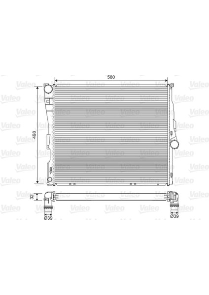 Motor Su Radyatoru Bmw N47 N46 M54 M57 E83 Gnzrz