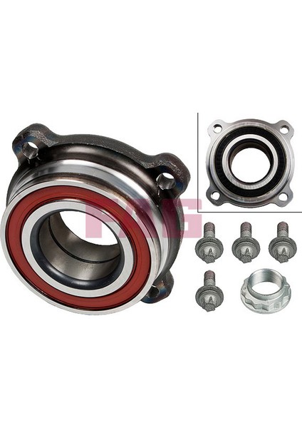 Arka Teker Rulmani Sağ-Sol Bmw E39 E60 Dpmah