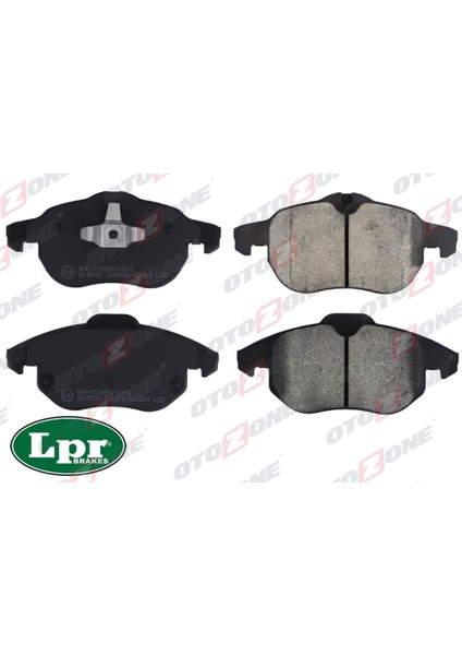 Ön Balata Croma 06.05 Signum 05.03 Vectra C 08.02 Saab 9.3 02 GDB1613 Gnzrz