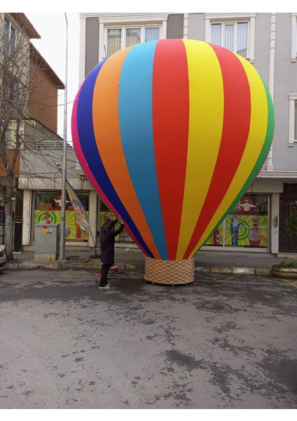 Kapadokya Yer Balonu – Size Özel Tasarım (Oxford Kumaş, 3–6 Metre Seçenekleri)