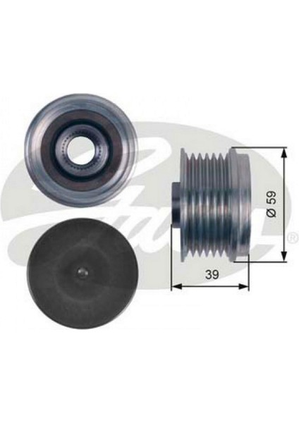 Alternatör Kasnaği Vw Audi 1.6 Tdi 2.0 Tdi 2011- Dpmah