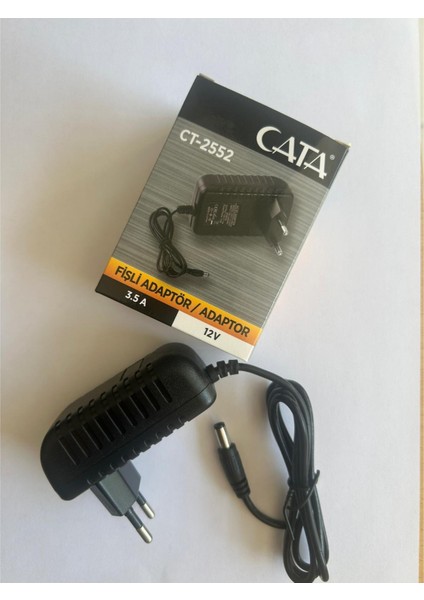 CT-2552 Fişli Adaptör 12V fiyatları