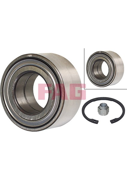 Ön Teker Rulmani Abs Siz P106-P206-P306-C2-C3-SAXO-XSARA 37X72X33 Dpmah