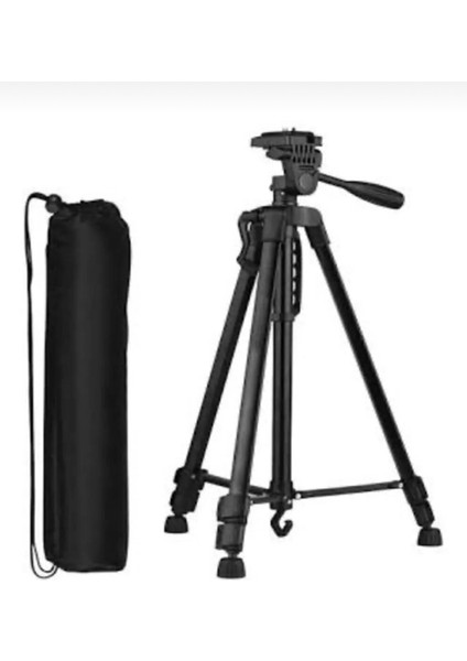 3366 Profesyonel Kamera Tripod, Telefon Tutucu Tripod 140 cm fiyatları