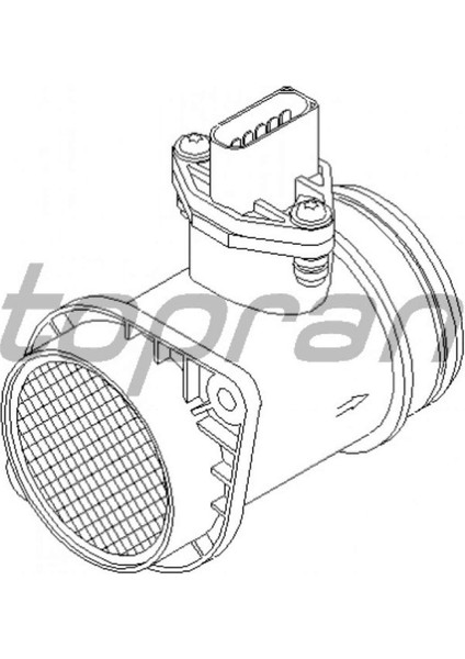 755 Hava Kütle Ölçer Debimetre Caddy 99-02 -Passat 96-05 -Polo Classic 96-01 1.9 Tdi Dpmah