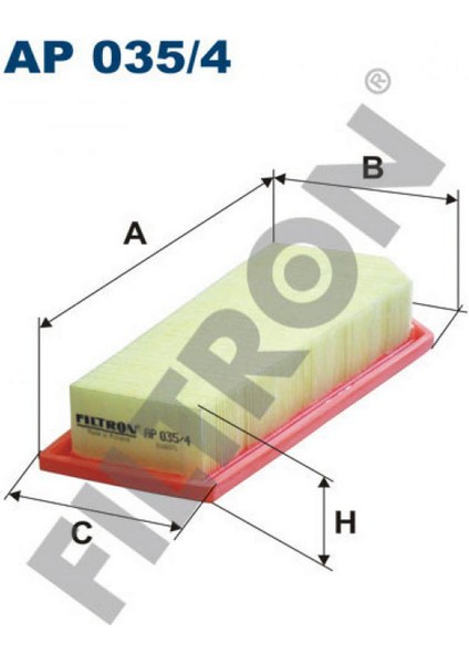 Hava Filtresi Mercedes C Serisi W204 07-14, C Serisi T-Model S204 07-14, E Serisi W212 09-15, E Serisi T-Model 09-16, Slk R172 11- Dpmah