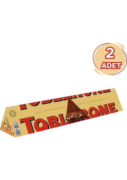 Sütlü Çikolata 100 gr - 2 Adet (2 x 100 gr)