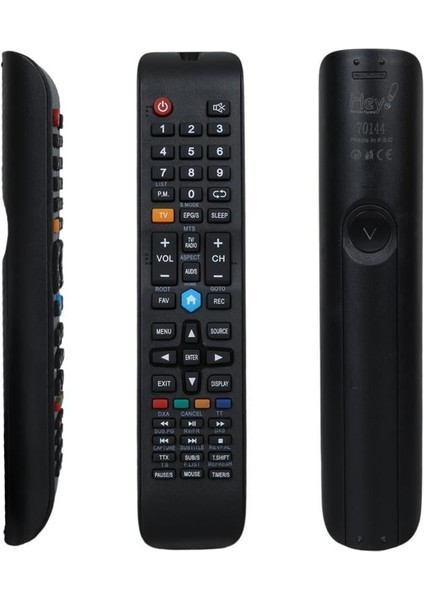 Küçük Kalıp Skytech Sarı Tv Tuşlu Smart LCD LED Tv Kumanda