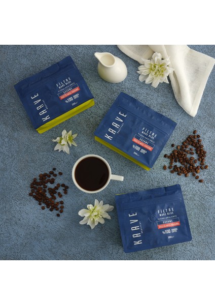 Mare Blue Filtre Kahve 250 gr x 4 Paket indirimleri