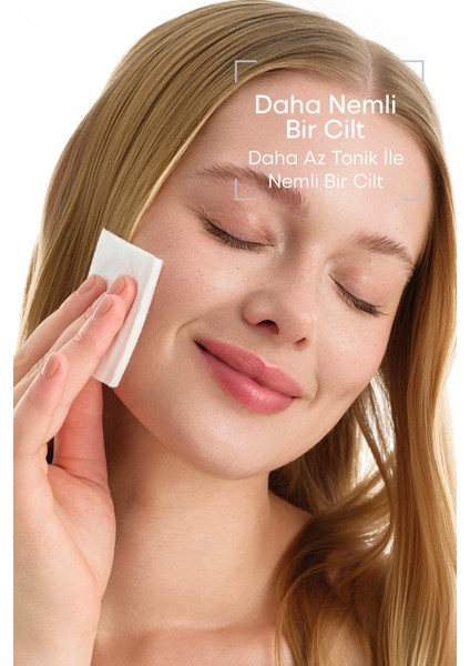 Cilde Nüfuzu Kolaylaştıran Pamuk Tonik Pad 160 Adet modelleri