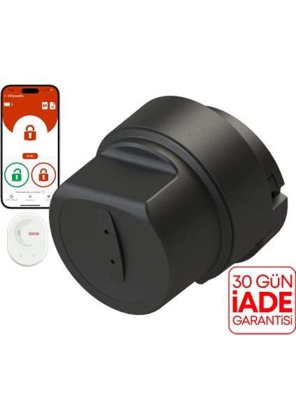 Utopic Rxe Yapay Zeka Destekli Akıllı Kilit Ios/android Uyumlu - Wifi Akıllı Köprü - Türkiye'de Üretilen Kapılara Özel