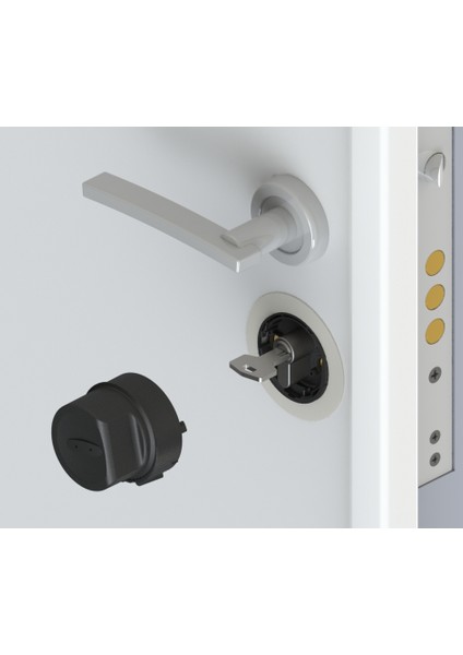 Utopic Rxe Yapay Zeka Destekli Akıllı Kilit Ios/android Uyumlu - Wifi Akıllı Köprü - Türkiye'de Üretilen Kapılara Özel