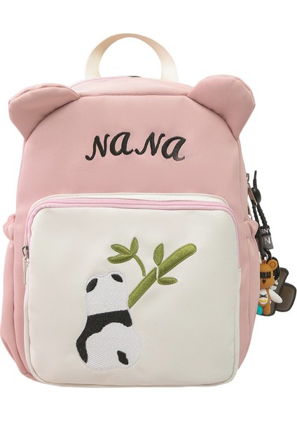 Karikatür Sevimli Küçük Panda Okul Çantası Anaokulu Omuz Çantası (Yurt Dışından)