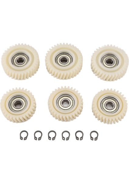 6 Adet 47,5X13MM 41,5X11MM Eğik Planet Dişli 35 31 Diş Helisel Dişliler 7,94MM Rulmanlı E-Bisiklet Göbek Motoru Parçası Için (Yurt Dışından)