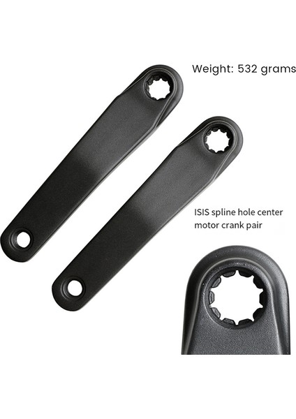 Isıs Için Motor Krankı Bafang Bosch Tongsheng Ebike Için Motor Krankı Sağ ve Sol Kranklar (Yurt Dışından) fırsatları