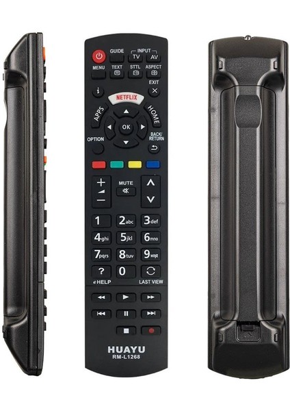 Huayu RM-L1268 Panasonic Netflix Tuşlu Universal LCD Tv Kumandası