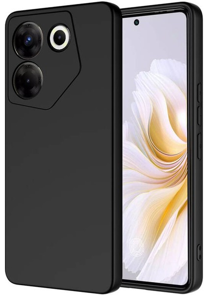 Tecno Camon 20 Pro 5g Kılıf Içi Telefonu Çizmeyen Kadife Kaplı Dışı Soft Yapılı Esnek Lansman Kapak Ryc/mara
