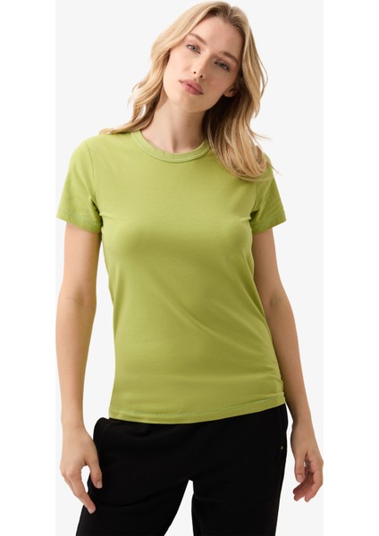 Kadın T-Shirt 60585 - Yeşil fiyatları
