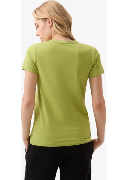 Kadın T-Shirt 60585 - Yeşil modelleri