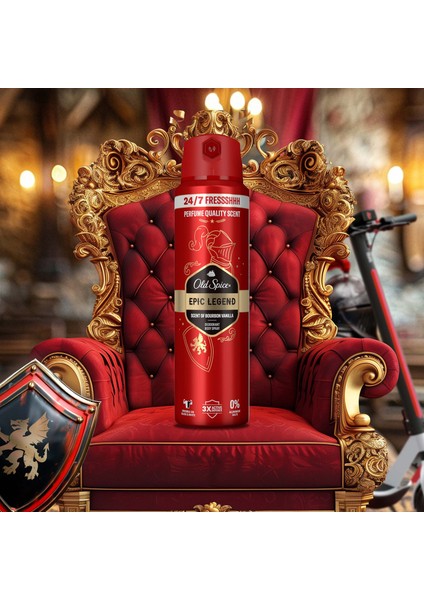 Epic Legend Erkek Sprey Vücut Deodorantı 150 ml