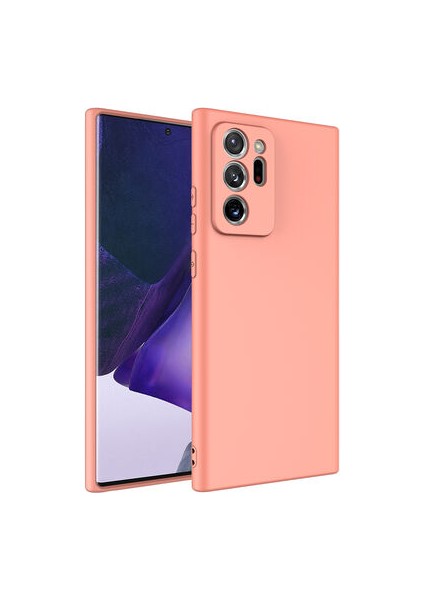 Samsung Galaxy Note 20 Ultra Kılıf Içi Telefonu Çizmeyen Kadife Kaplı Dışı Soft Yapılı Esnek Lansman Kapak Ryc/mara
