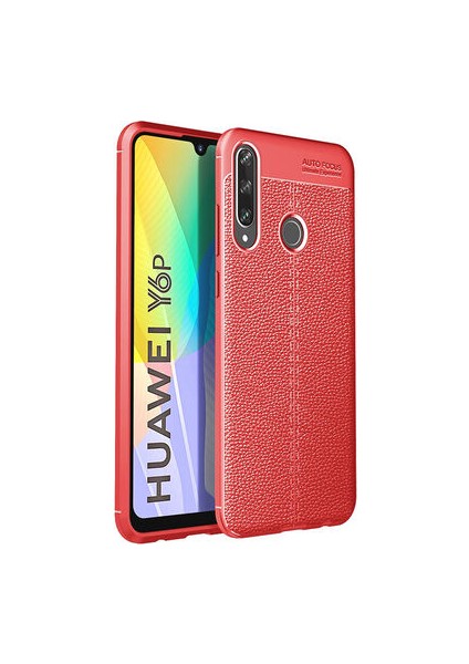 Huawei Y6P Kılıf Deri Silikon Yüzeyli Yüksek Kaliteli Silikondan Üretilmiş Premium Silikon Kapak Ryc/niss