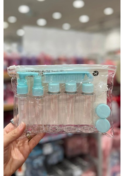 Çok Fonksiyonlu Seyahat Şişe Seti (11 Adet)