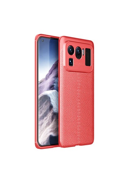 Xiaomi Mi 11 Ultra Kılıf Deri Silikon Yüzeyli Yüksek Kaliteli Silikondan Üretilmiş Premium Silikon Kapak Ryc/niss