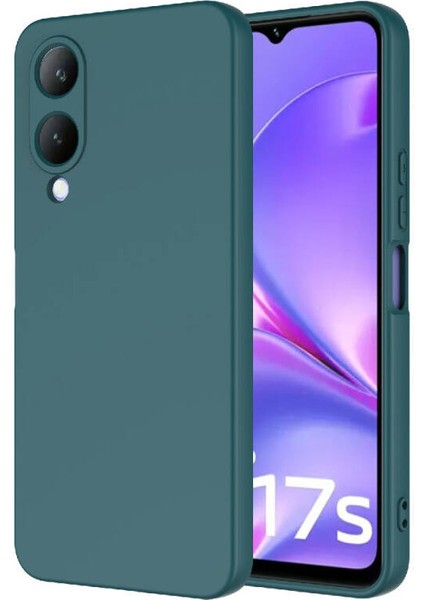 Vivo Y17S Kılıf Içi Telefonu Çizmeyen Kadife Kaplı Dışı Soft Yapılı Esnek Lansman Kapak Ryc/mara