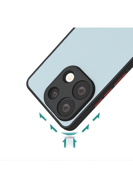 Samsung Galaxy A21S Kılıf Arkası Buğulu Kenarları Renkli Sert Premium Silikon Kapak Rcv/hux indirimleri