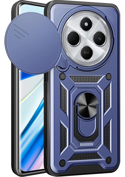 Redmi 14C 4g Kılıf Kamera Pencereli Tam Koruma Nyxara Premium Sert Kapak