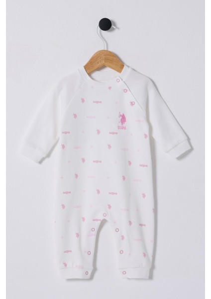 Kız Bebek Beyaz Tulum