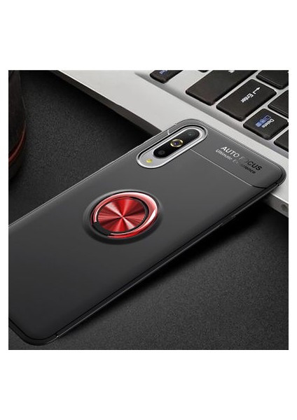 Xiaomi Mi A3 Kılıf Yüzüğü Stant ve Araç Tutucu Olabilen Şık Esnek Premium Silikon Kapak Ryc/ravel