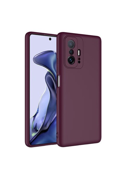 Xiaomi Mi 11T 5g Kılıf Içi Telefonu Çizmeyen Kadife Kaplı Dışı Soft Yapılı Esnek Lansman Kapak Ryc/mara