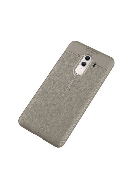 Huawei Mate 10 Pro Kılıf Deri Silikon Yüzeyli Yüksek Kaliteli Silikondan Üretilmiş Premium Silikon Kapak Ryc/niss